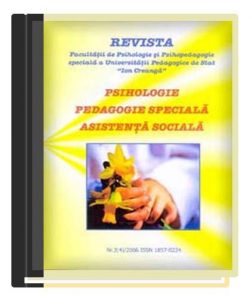 Revista Psihologie - Pedagogie specială - Asistenţa socială